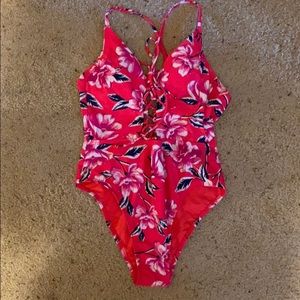 Flower bathing suit